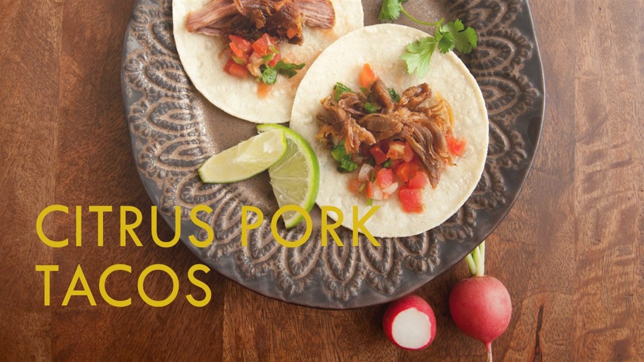 Citrus Pork Tacos Recipe